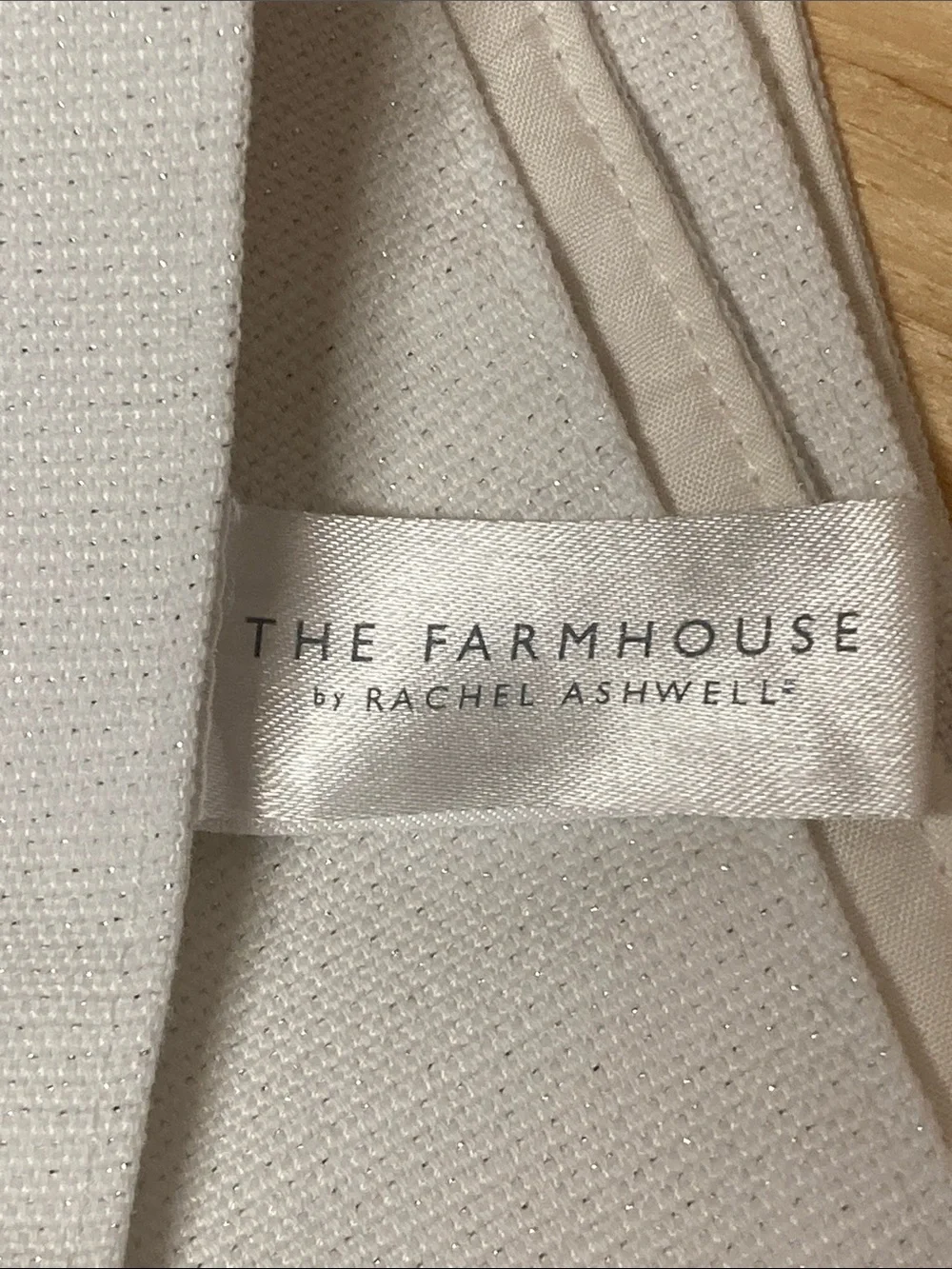 The Farmhouse Rachel Ashwell Easter Eggs Table Runner Watercolor Spring Sparkle